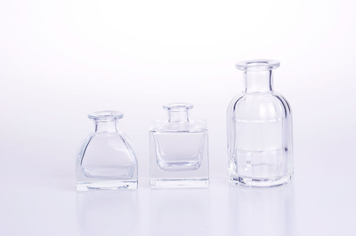Tent Or Square Shape Perfume Diffuser Glass Bottle