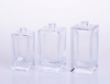 50ml 100ml Customized Flat square Shaped Glass Perfume Bottle 