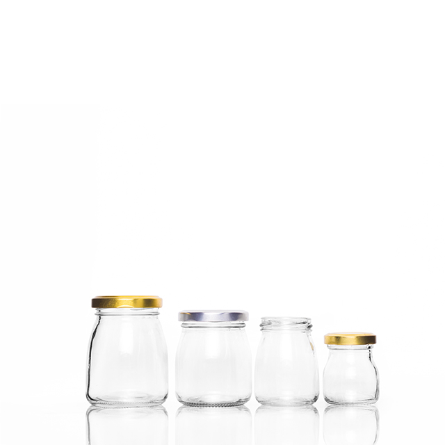 100ml 150ml 200ml 300ml 380ml Airtight Glass Jam Jar with Tinplate Lid