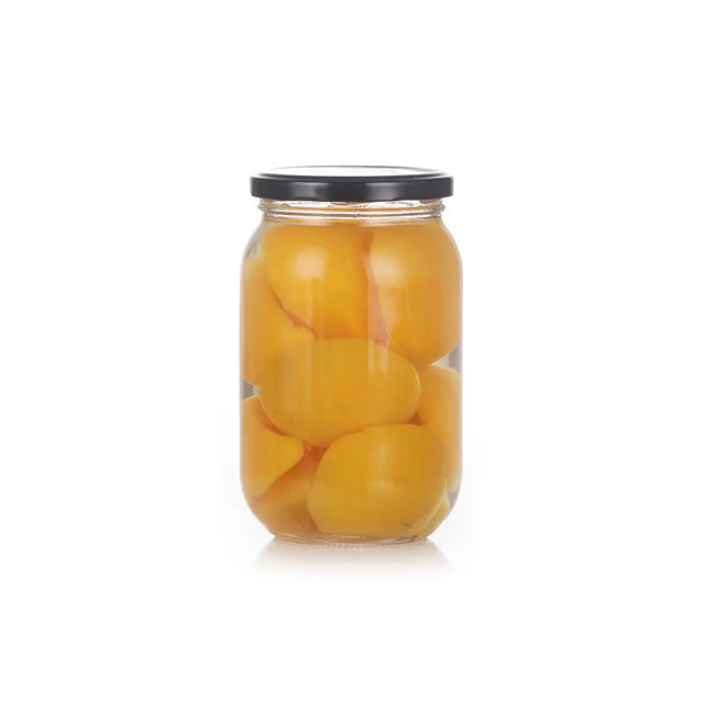 195ml 240ml 350ml 450ml 500ml 550ml 750ml Sealed Glass Pickles Honey Jar with Aluminum Lid