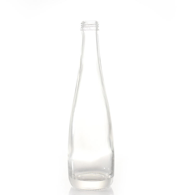 10oz Transparent Glass Mineral Water Bottle